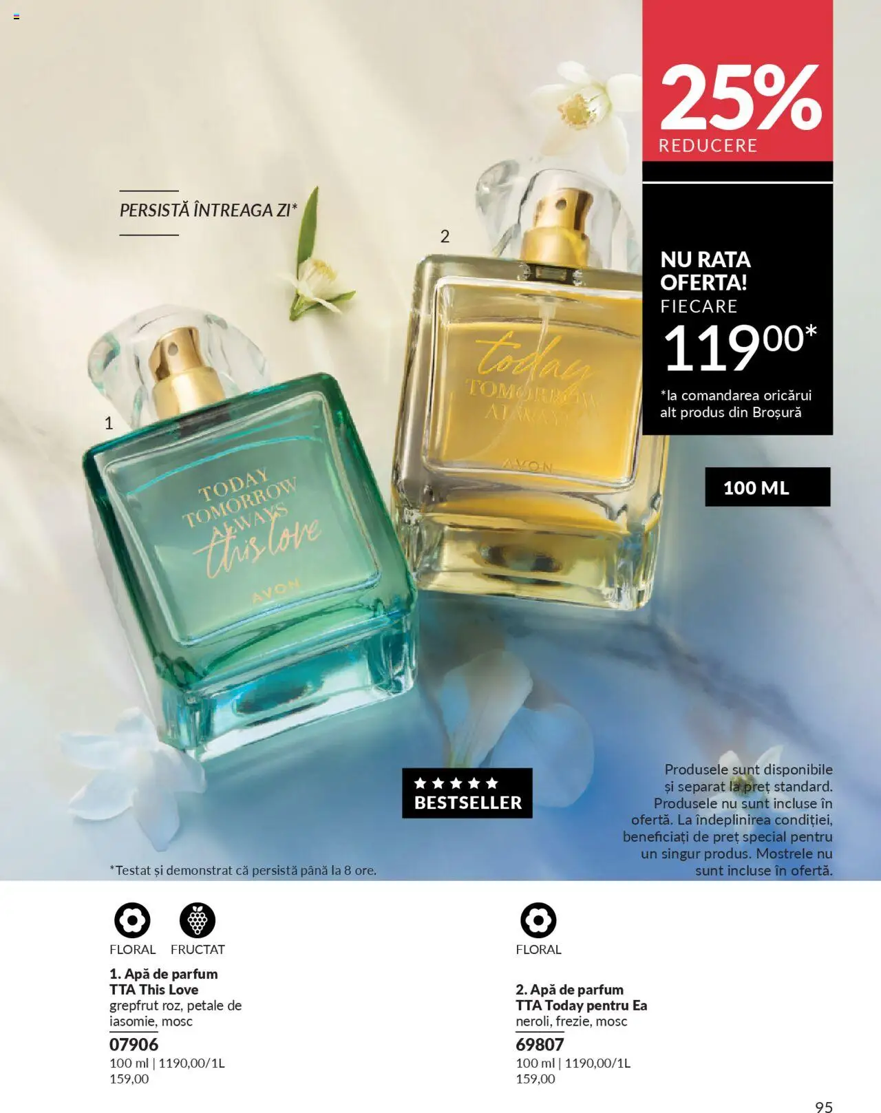 Catalog Avon - 09 2025 – valabil de la 01.09.2025 | Pagină: 95 | Produse: Apă de parfum, Parfum, Rață, Grepfrut