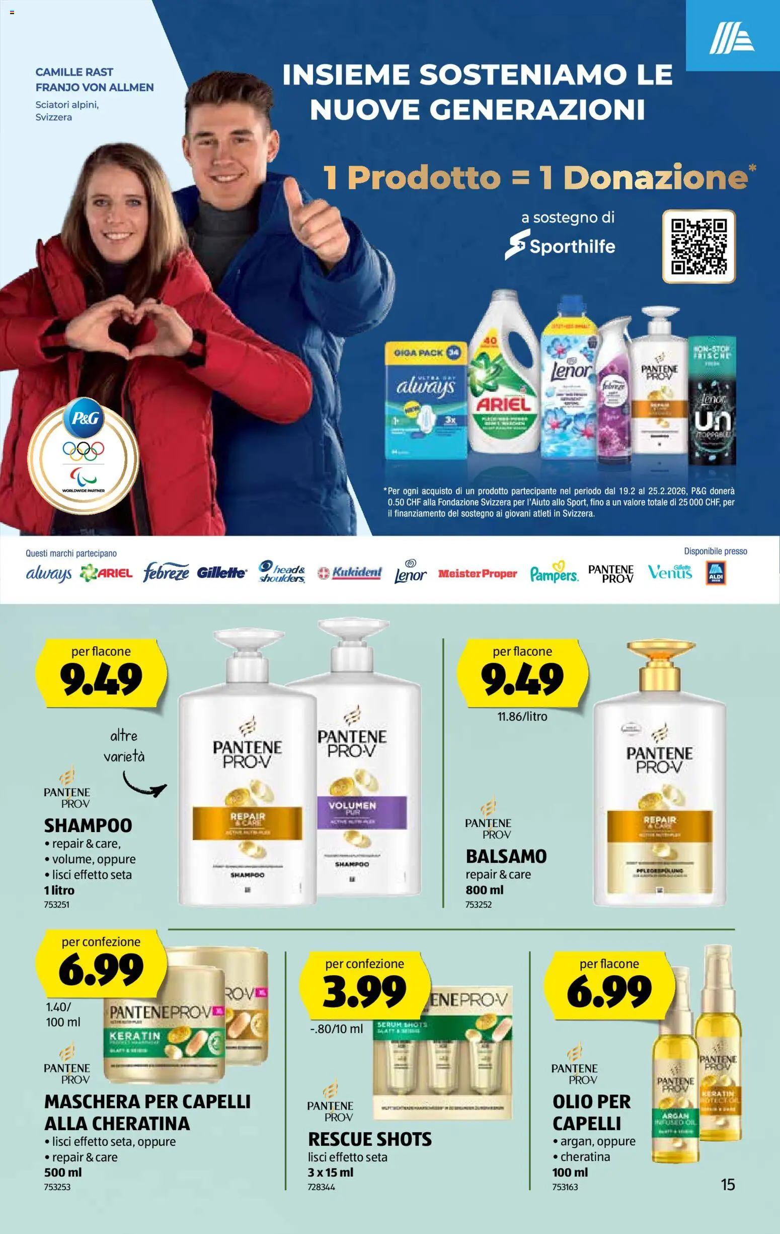 Aldi Aktionen IT – gültig ab 19.02.2026 | Seite: 16 | Produkte: Serum, Shampoo