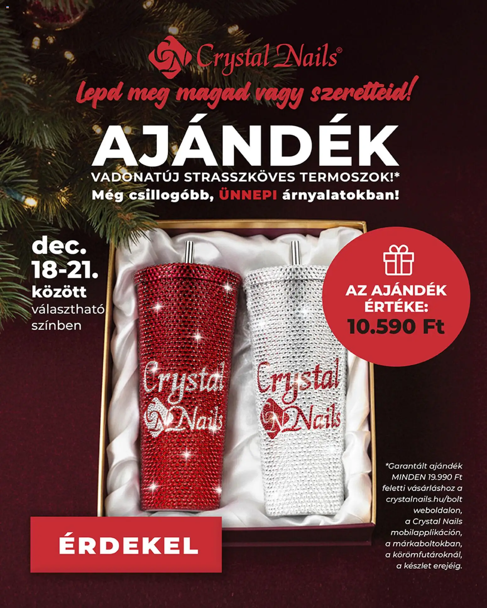 Crystal Nails akciós ujság - amely érvényes a következő dátumtól: 18.12.2025 | Oldal: 1