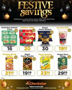 Check Star specials catalogue – valid from 10.12.2025 | Page: 4 | Products: Chicken, Pasta, Aromat, Soya mince