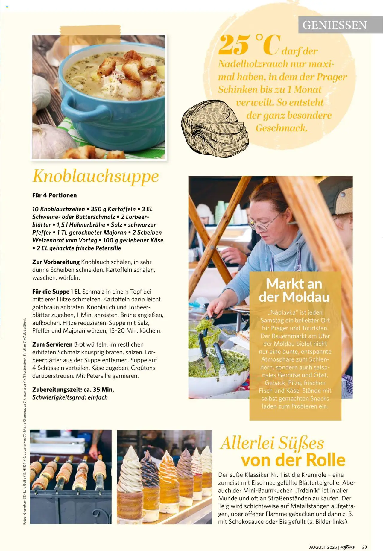 Famila Nordwest - myTime August 2025 - gültig ab dem 01.08.2025 | Seite: 23 | Produkte: Käse, Fisch, Gemüse, Schinken