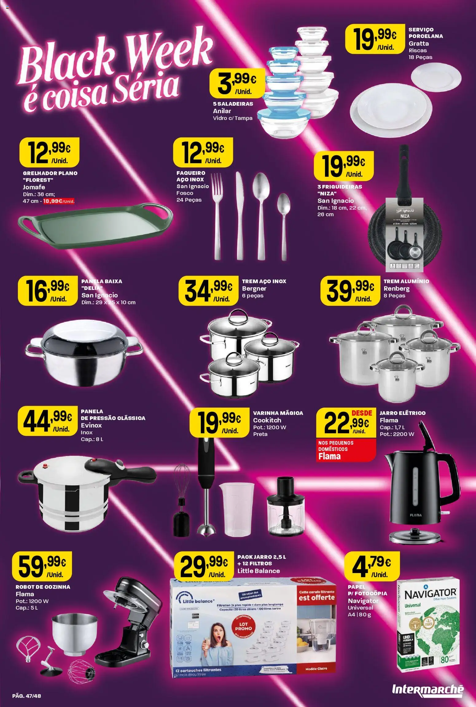 Intermarché - Black Friday │ válido de 27.11.2025 | Página: 47 | Produtos: Panela, Panela de pressão