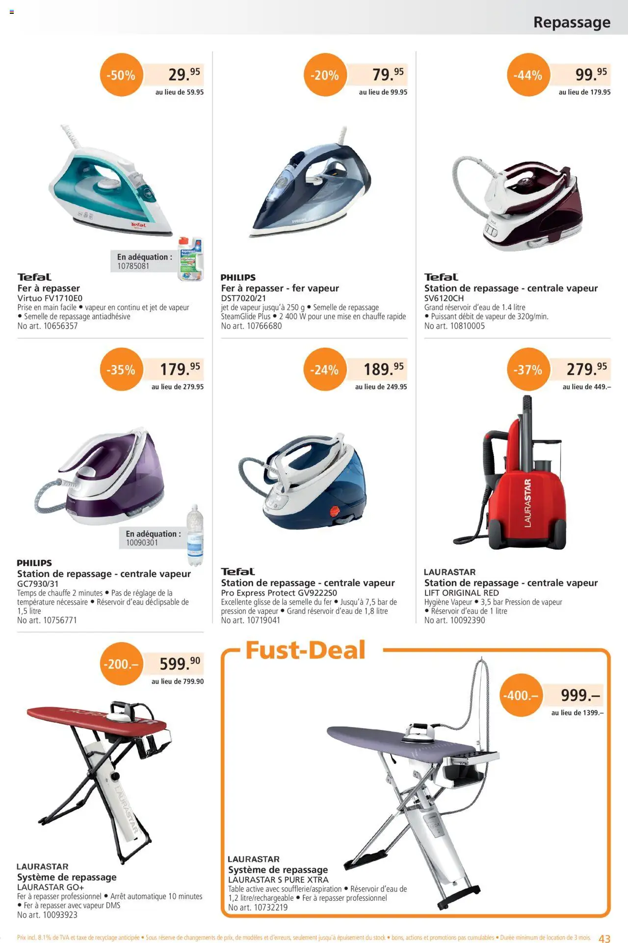 Fust Aktionen FR ab 28.07.2025 | Seite: 43 | Produkte: Philips