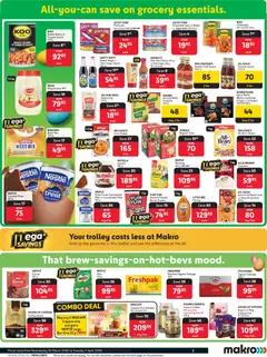 Makro specials catalogue – valid from 25.03.2026 | Page: 3 | Products: Grill, Oats, Oil, Caramel