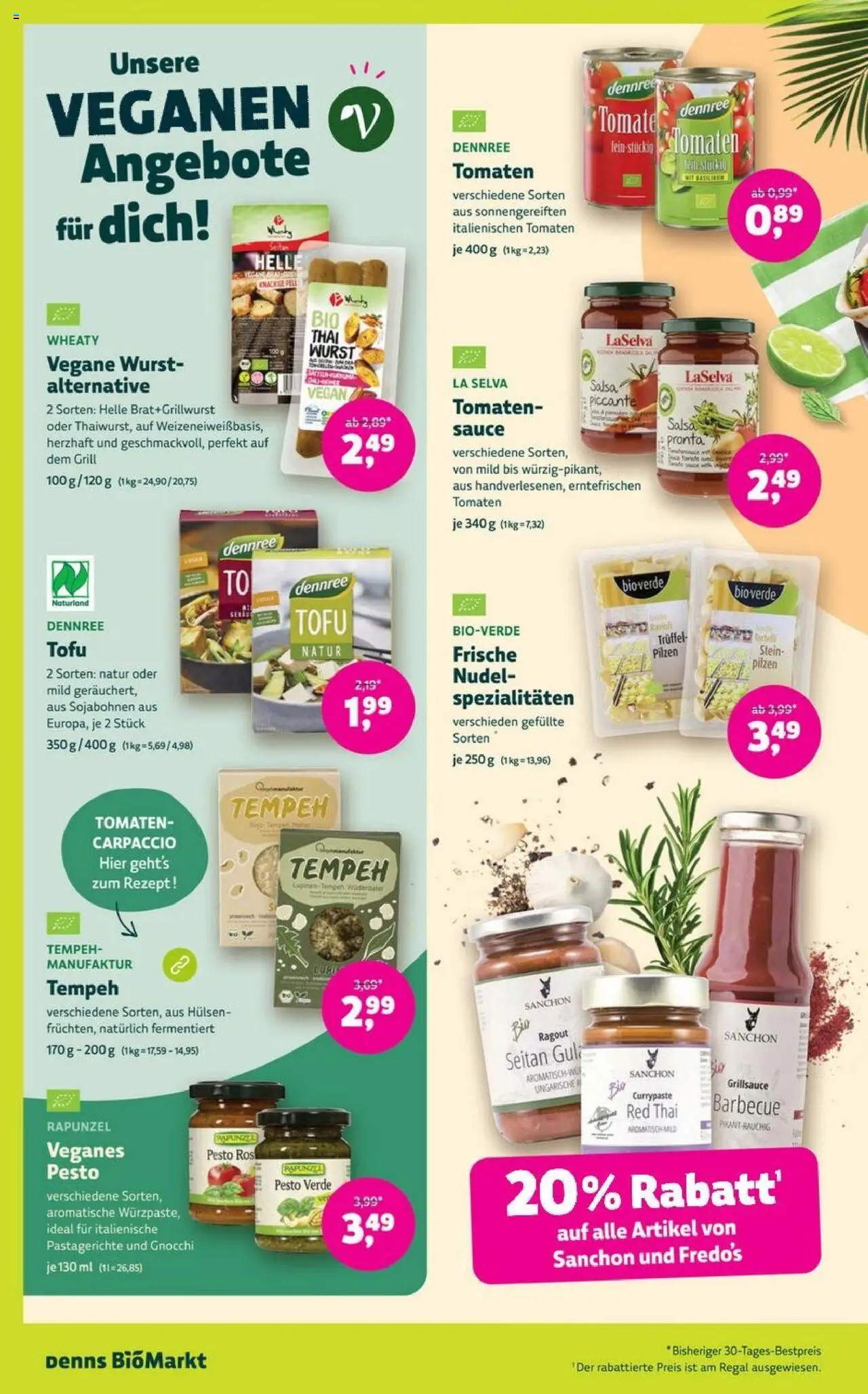Denns BioMarkt Angebote - gültig ab dem 13.08.2025 | Seite: 6 | Produkte: Grill, Regal, Tomaten, Wurst