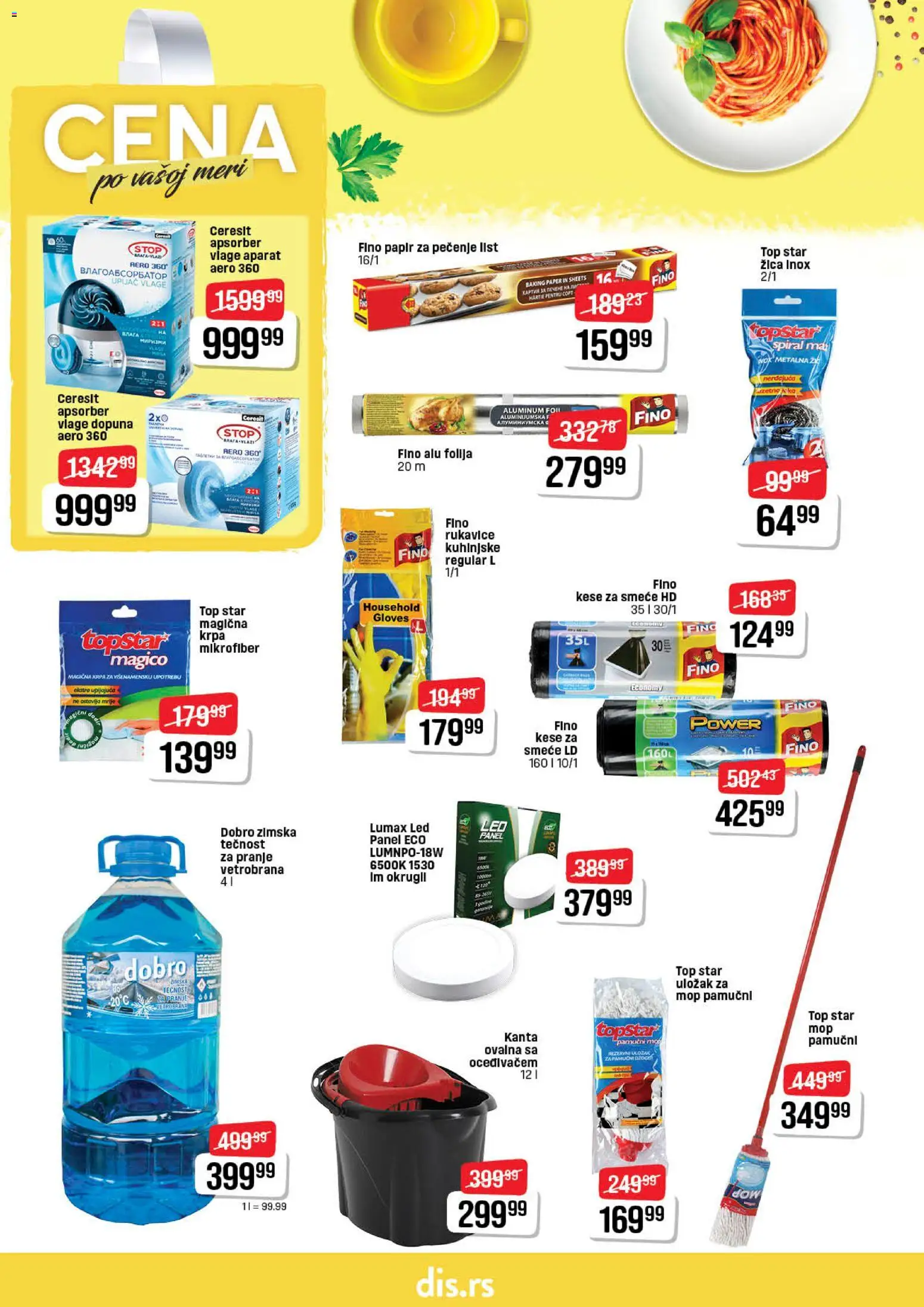 Super DIS katalog - važi od 02.01.2026 | Strana: 20 | Proizvode: Rukavice, Papir za pečenje