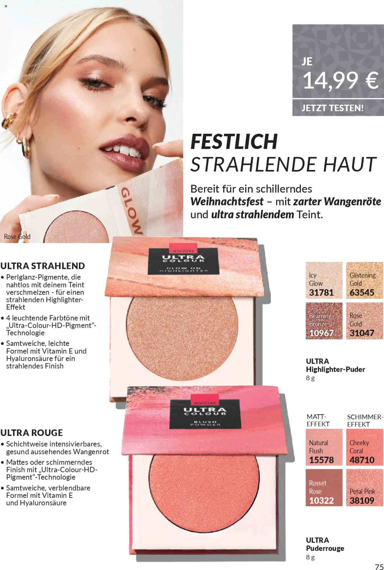 Avon - Black Friday – gültig ab 01.11.2025 | Seite: 77 | Produkte: Coral, Rouge, Finish, Highlighter