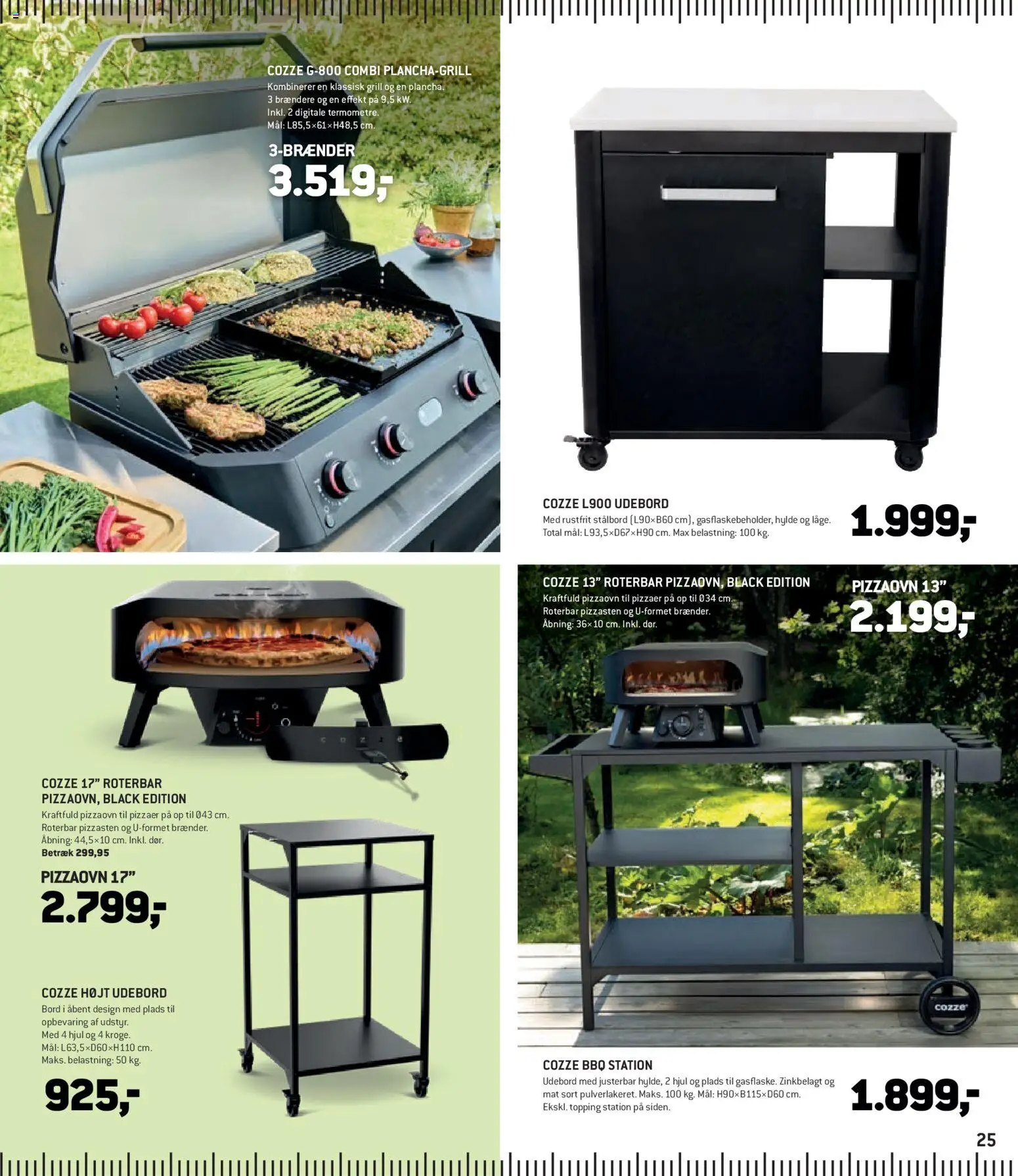 XL-BYG tilbudsavis – gyldig fra 27.03.2026 | Side: 25 | Produkter: Hylde, Bord, Grill