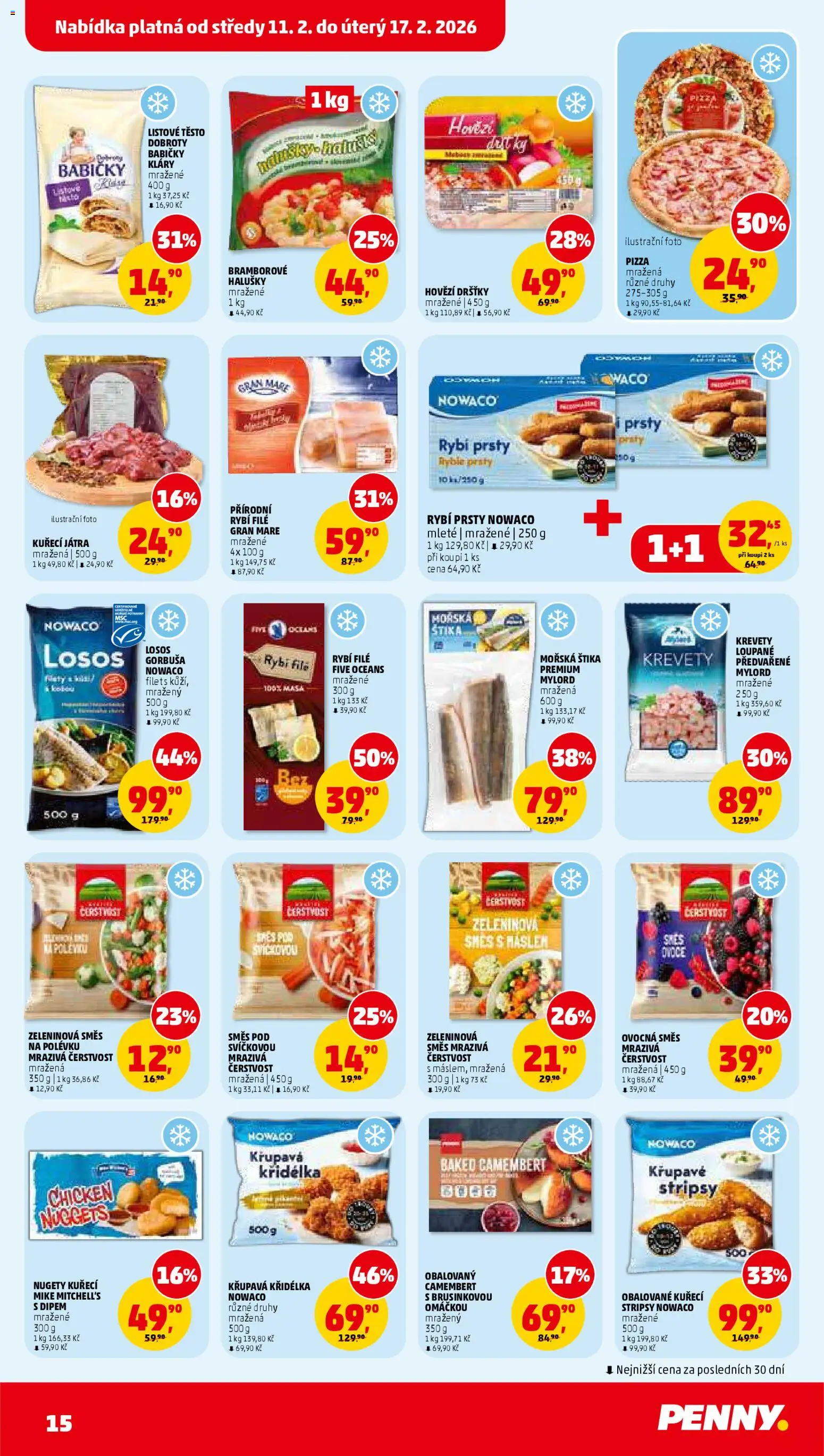 Penny Market leták - Čtvrtečník od 11.02.2026 | Strana: 15