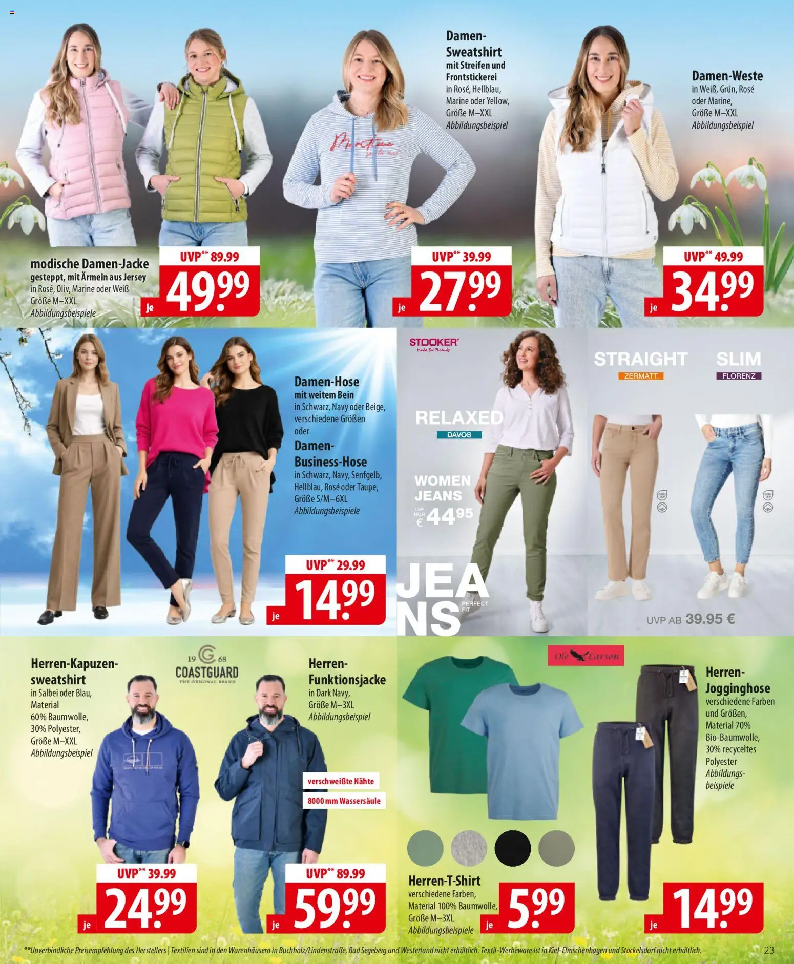 Famila Prospekt 	 – gültig ab 23.02.2026 | Seite: 23 | Produkte: Jogginghose, Sweatshirt, Bad, Jeans
