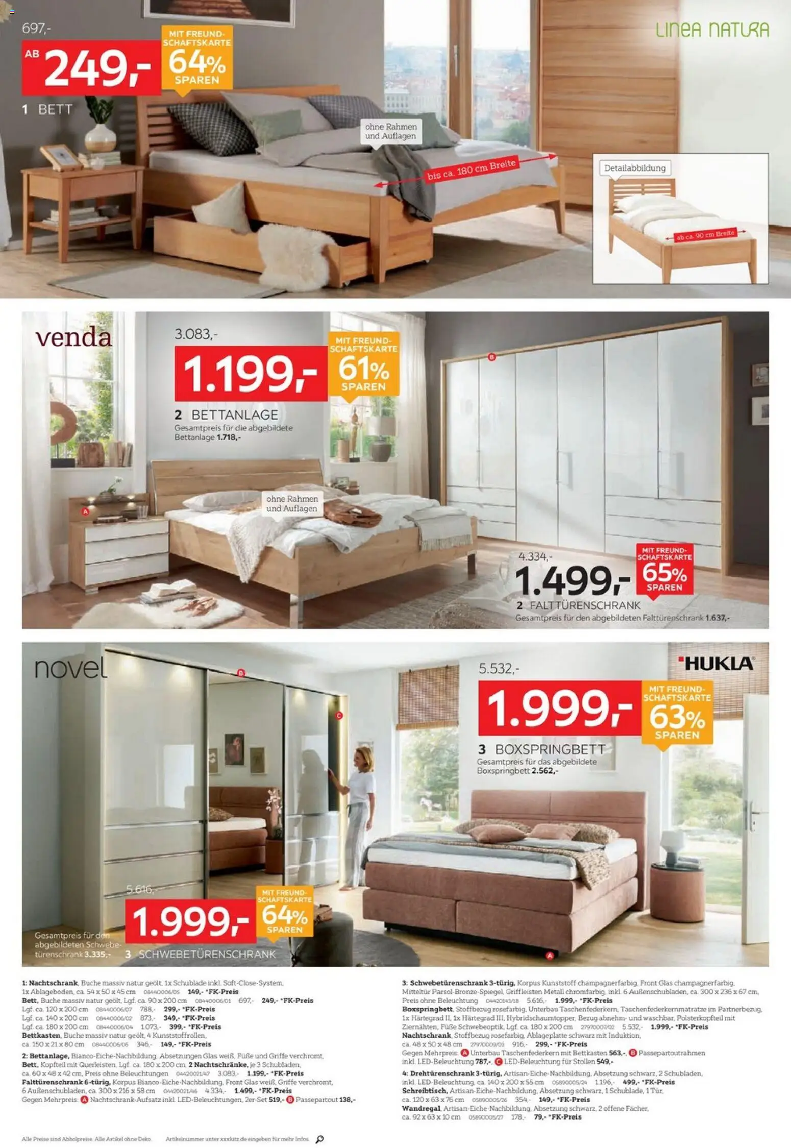 XXXL Lutz Prospekt 	 – gültig ab 20.12.2025 | Seite: 12 | Produkte: Bett, Schwebetürenschrank, Drehtürenschrank, Boxspringbett