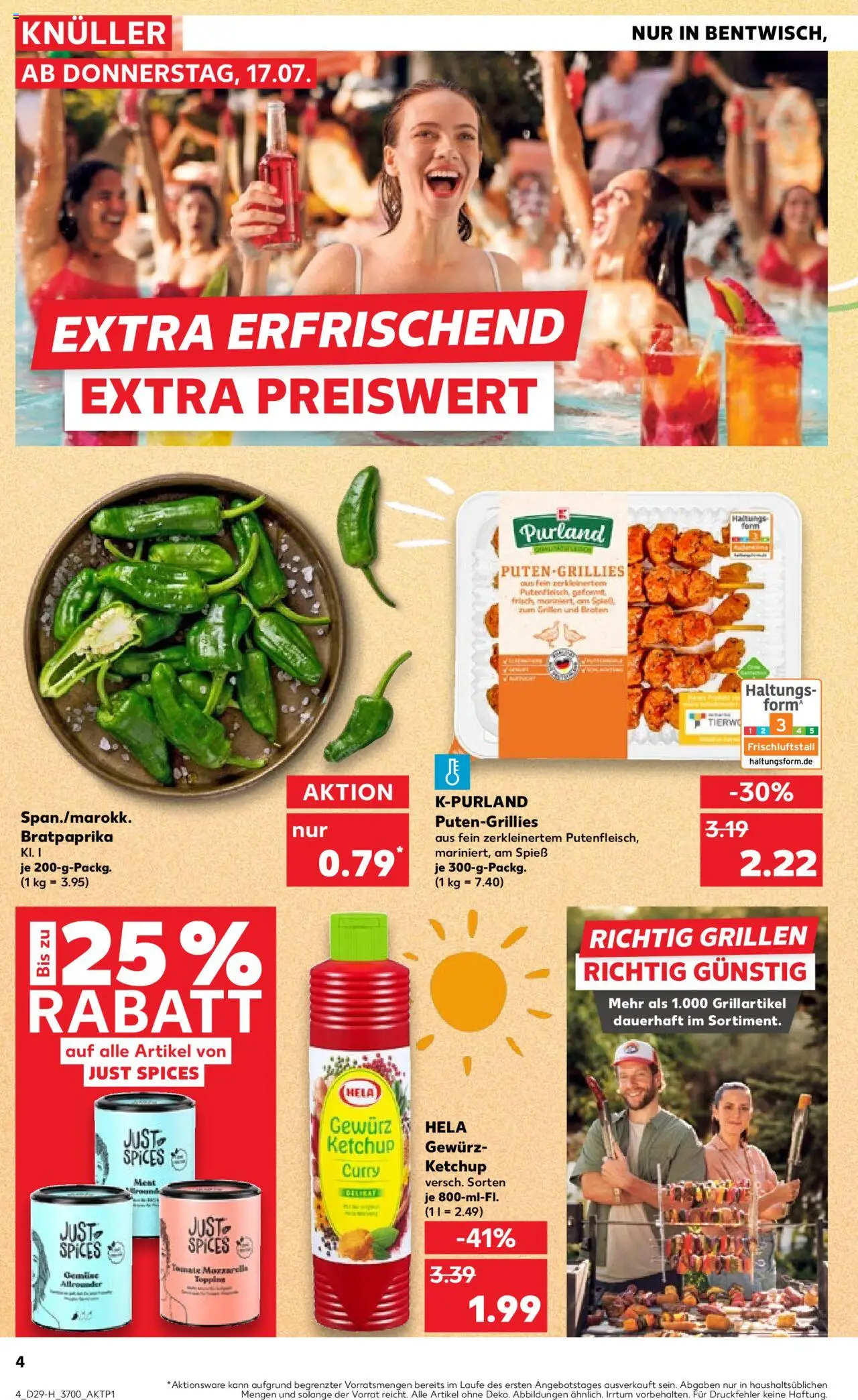 Kaufland prospekt Rostock	 - gültig ab dem 17.07.2025 | Seite: 4 | Produkte: Ketchup
