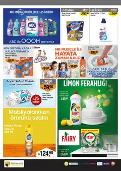 01.03.2026 tarihinden itibaren geçerli olan Gürmar kataloğu önizlemesi | Sayfa: 16 | Ürünler: Lavabo, Sabun, Limon, Tablet