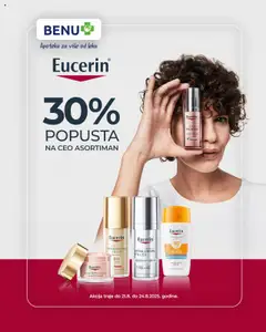 BENU dani brenda Eucerin  - pregled BENU kataloga - važi od 21.08.2025