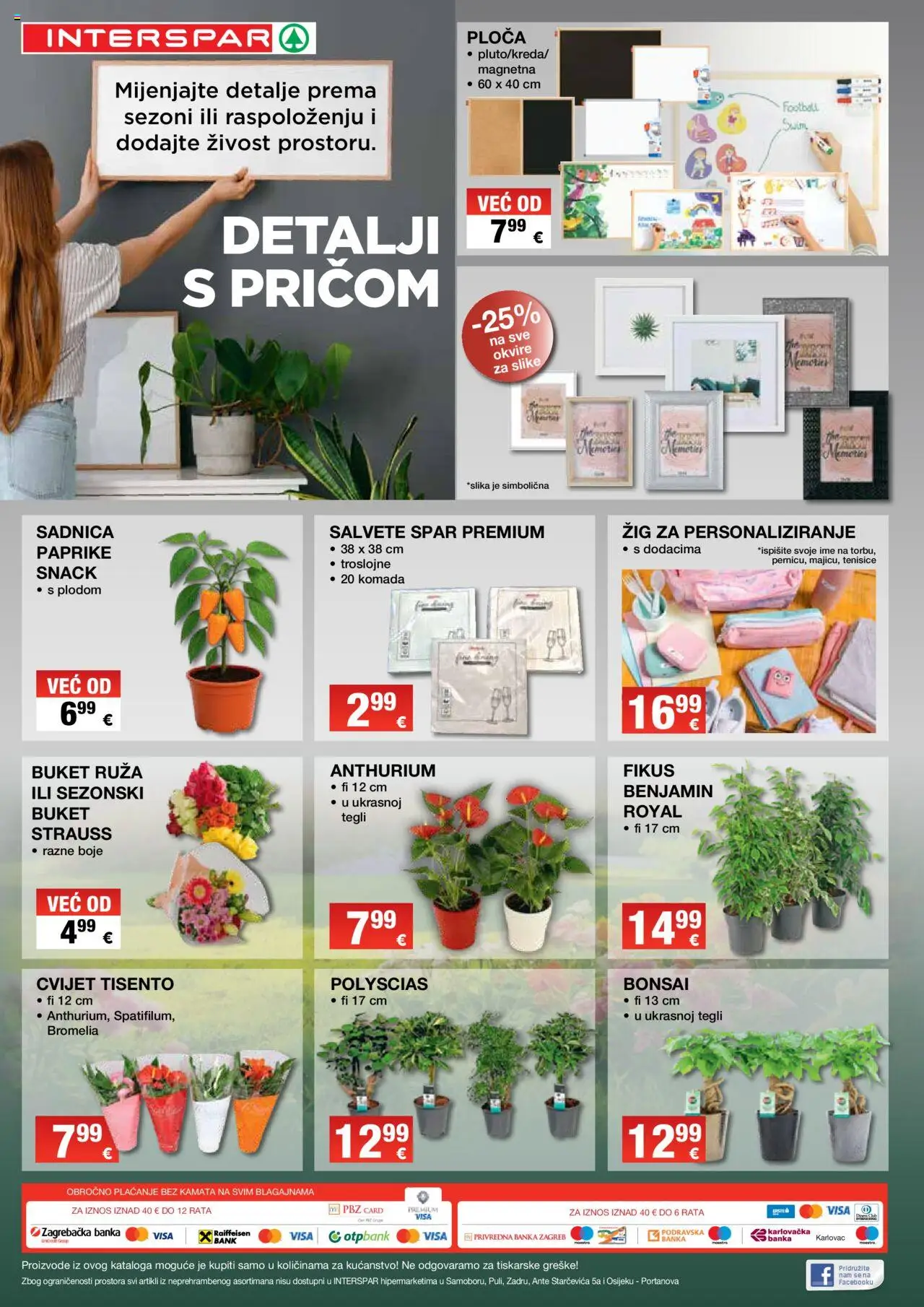 Interspar katalog | vrijedi od 10.09.2025 | Stranica: 16 | Proizvodi: Salvete, Tenisice