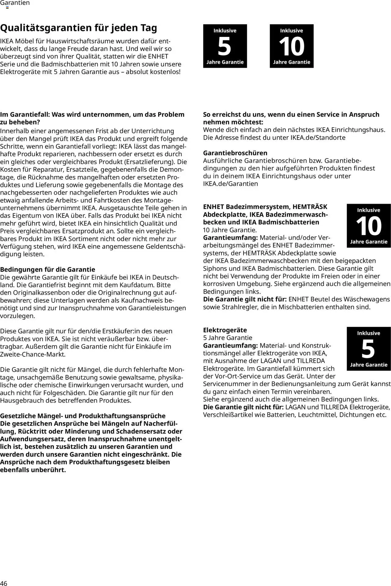 Ikea Hauswirtschaftsraum – gültig ab 30.09.2025 | Seite: 46