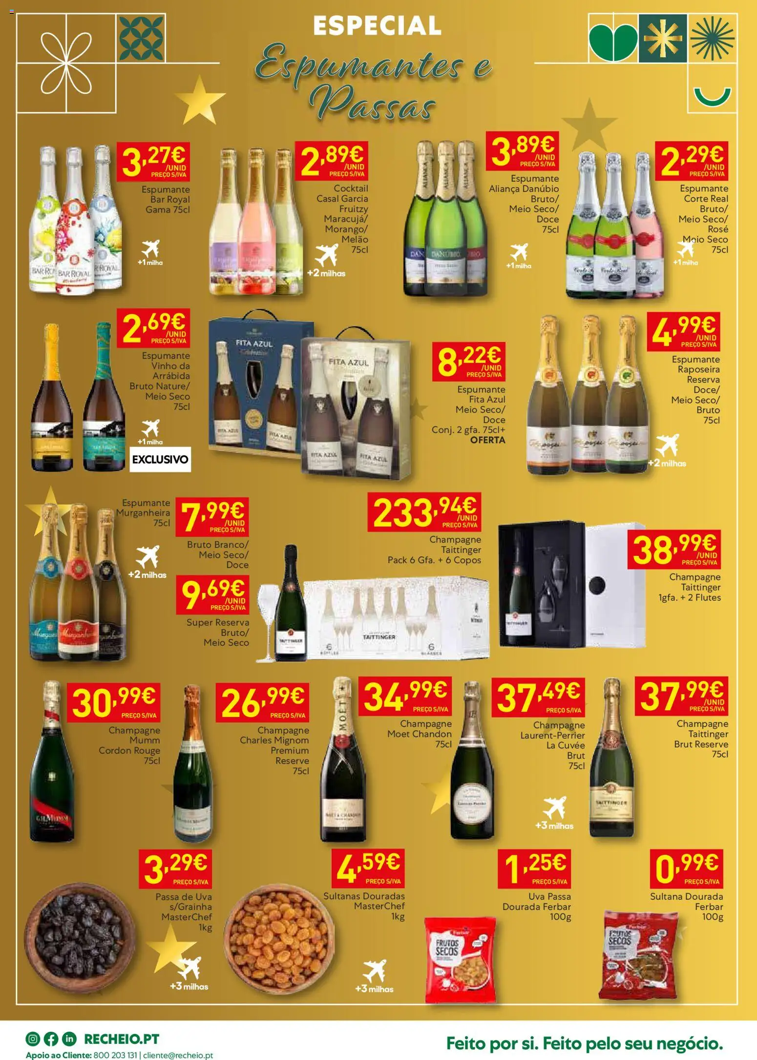 Recheio - Madeira │ válido de 23.12.2025 | Página: 24 | Produtos: Dourada, Espumante, Aliança, Champagne