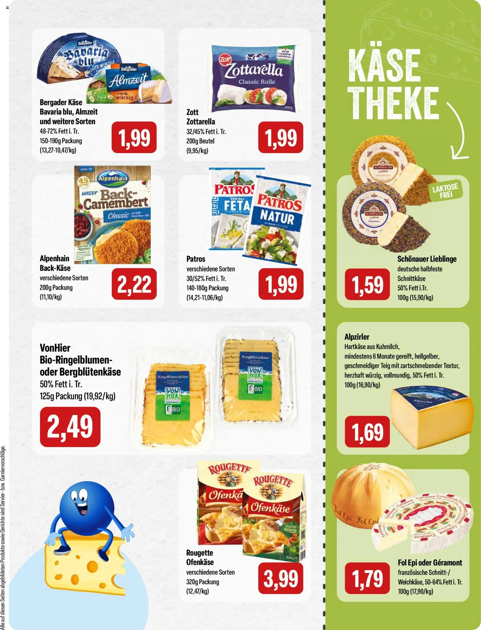 Feneberg Angebote – gültig ab 29.01.2026 | Seite: 7 | Produkte: Geramont, Käse, Theke, Rougette ofenkase