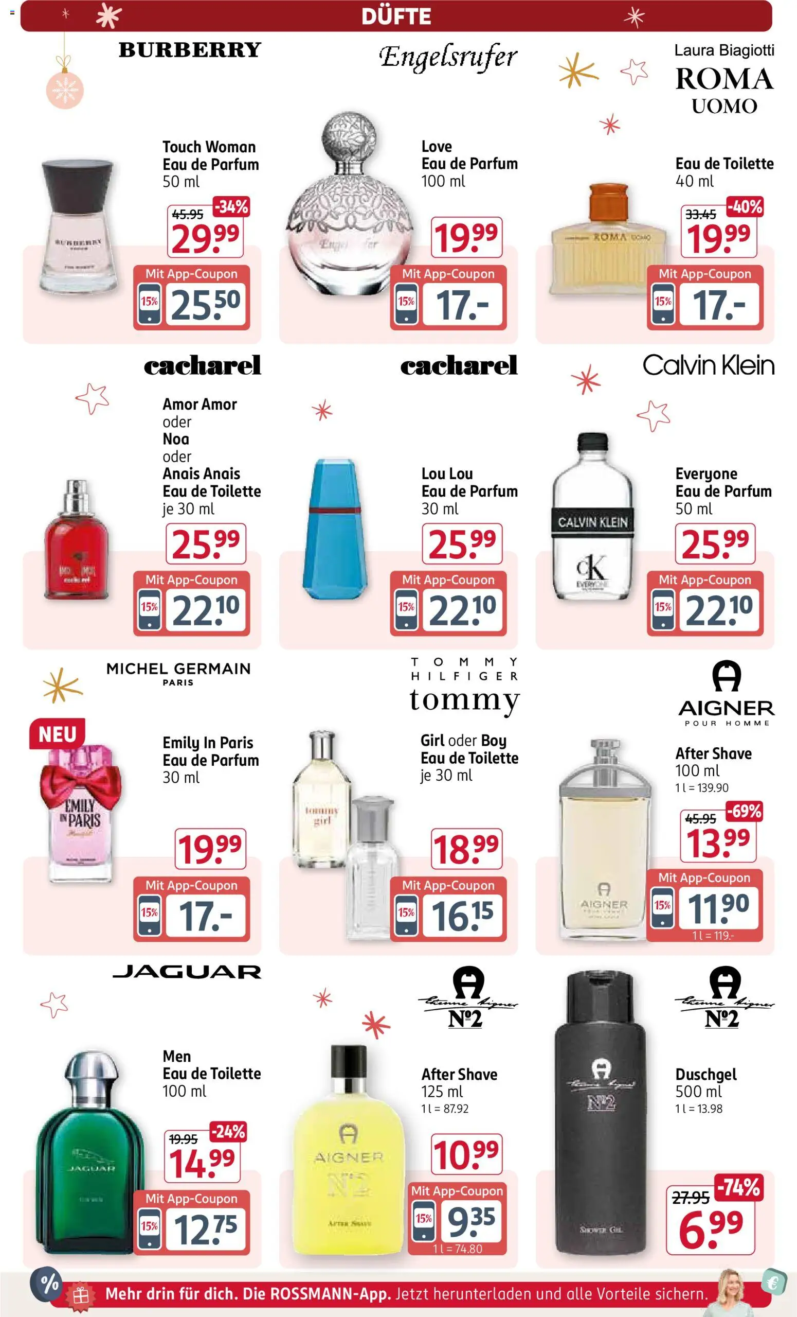 Rossmann Prospekt 	 – gültig ab 15.12.2025 | Seite: 6 | Produkte: Toilette, Parfüm, Eau de Toilette, Duschgel