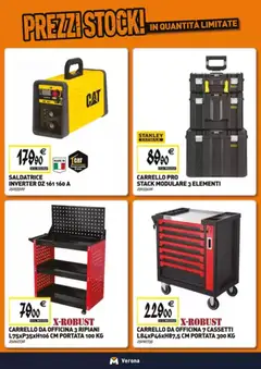 Anteprima del volantino Tecnomat catalogo valido a partire dal 27.11.2025 | Pagina: 19 | Prodotti: Carrello, Saldatrice