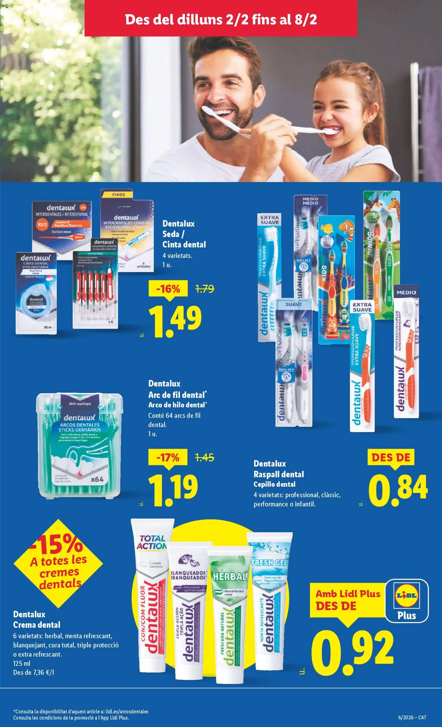 Lidl folleto │ válido desde el 02.02.2026 | Página: 19 | Productos: Cepillo, Crema