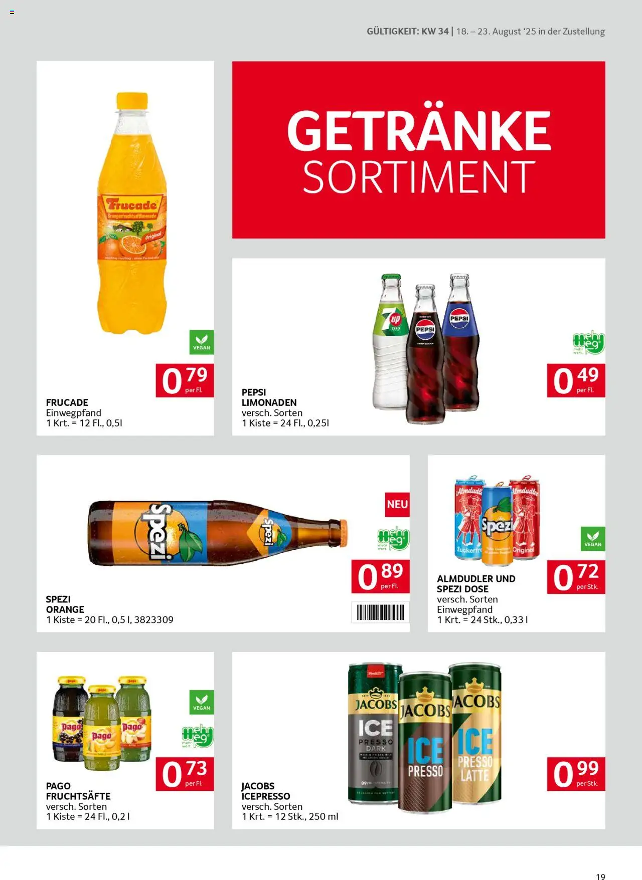Transgourmet Zustellaktion gültig ab 17.08.2025 | Seite: 19