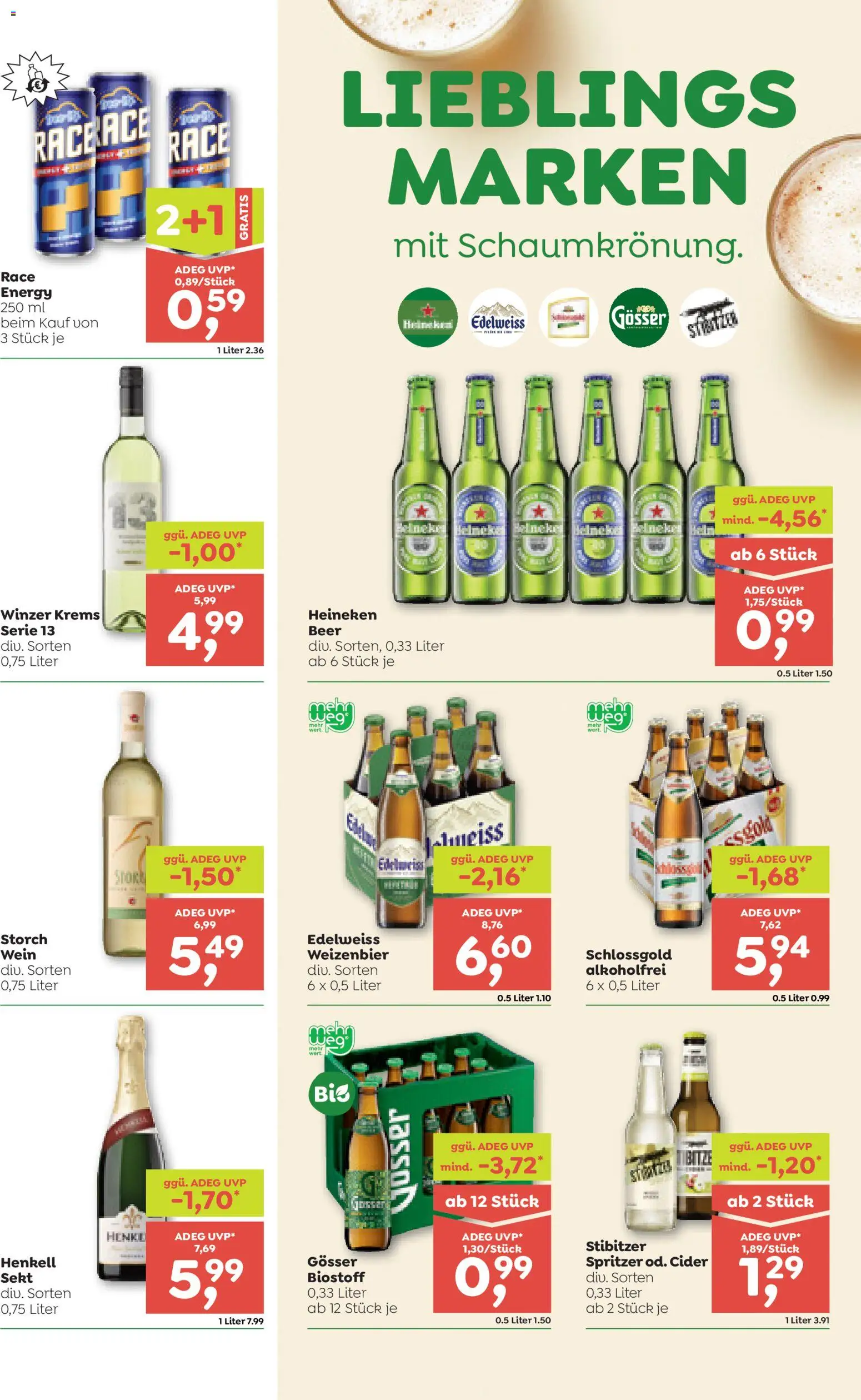 ADEG Flugblatt gültig ab 19.02.2026 | Seite: 9 | Produkte: Wein