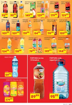 Fortuna Market katalog - pregled Fortuna Market kataloga - važi od 10.02.2026 | Strana: 11 | Proizvode: Coca Cola, Cedevita, Voda, Limun