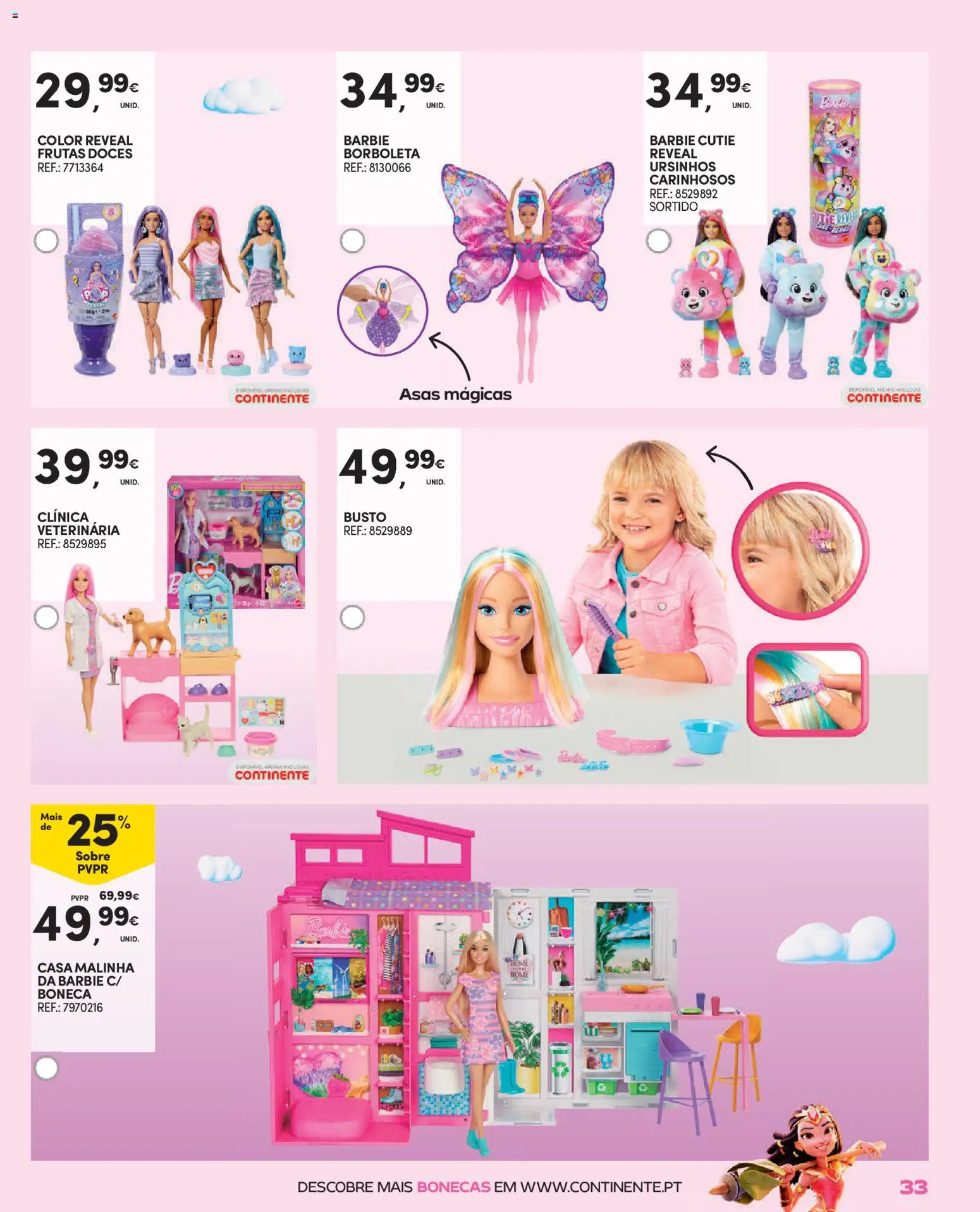 Continente - Brinquedos │ válido de 13.11.2025 | Página: 33 | Produtos: Doces