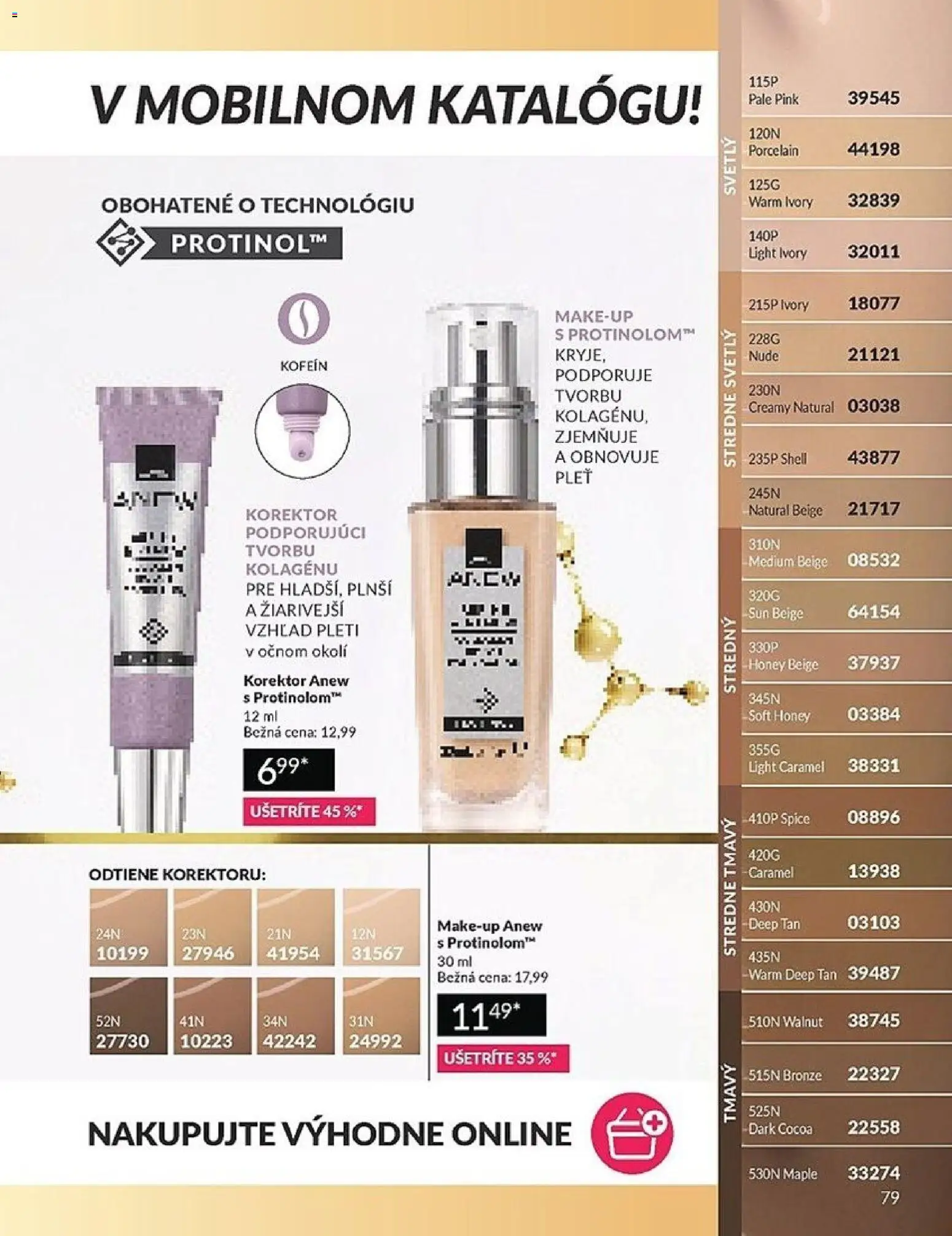 Nové Avon akcie – leták je platný od 01.03.2026 | Strana: 79 | Produkty: Korektor