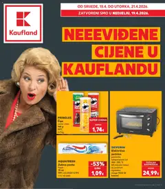 Kaufland - Split-Ravne njive - Pregled kataloga iz trgovine Kaufland, vrijedi od 15.04.2026