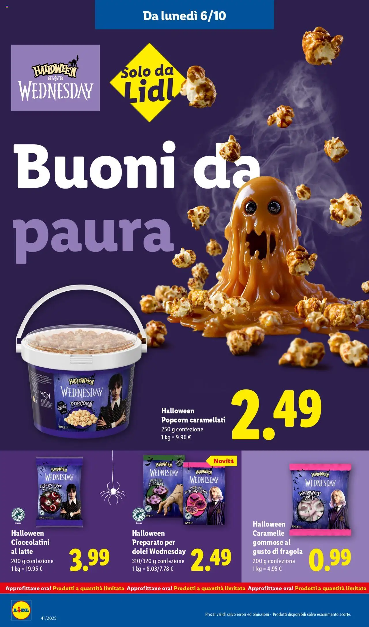 Volantino Lidl del 06.10.2025 | Pagina: 26 | Prodotti: Caramelle, Latte, Cioccolatini