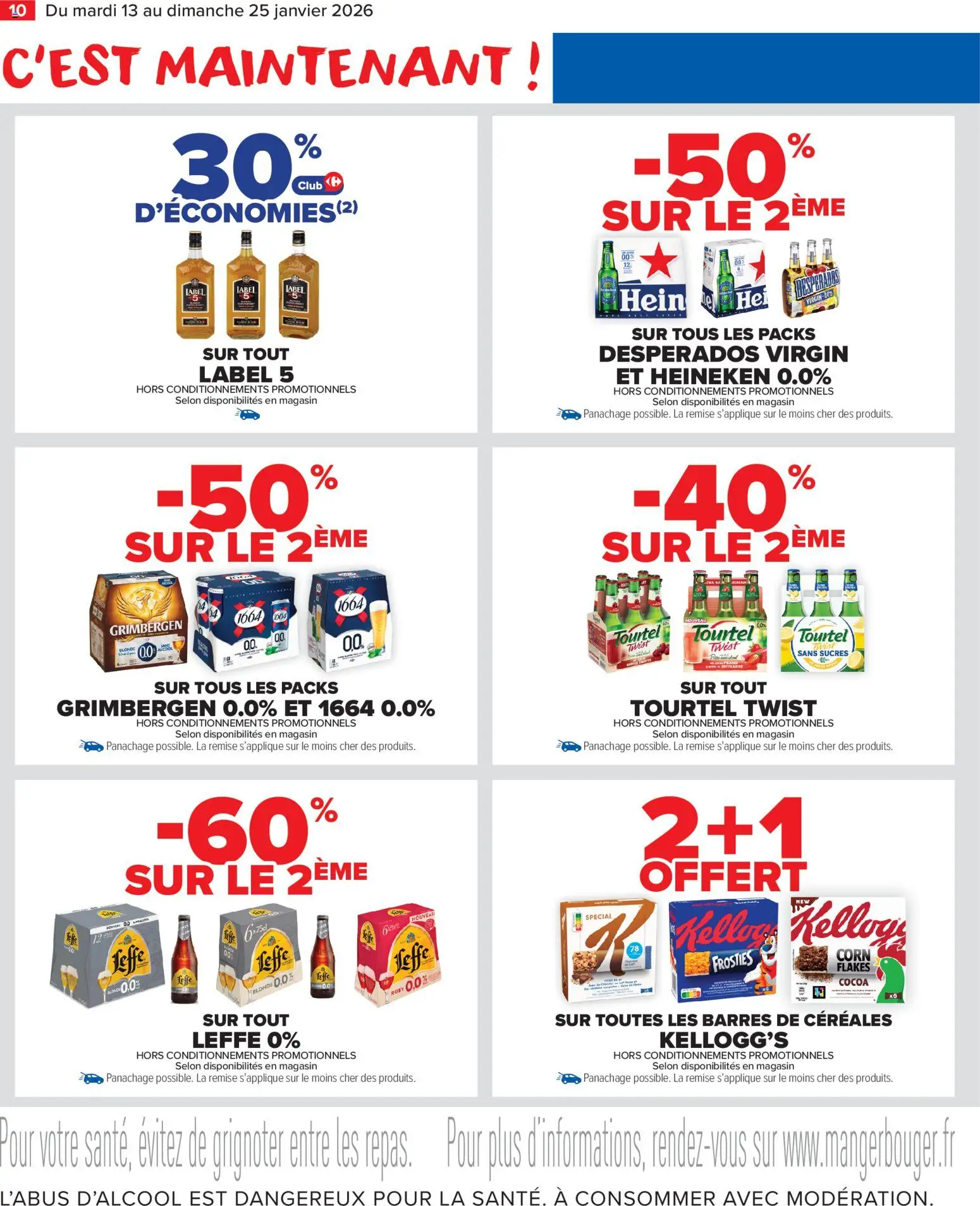 {H1} | Page: 12 | Produits: Desperados, Heineken, Céréales