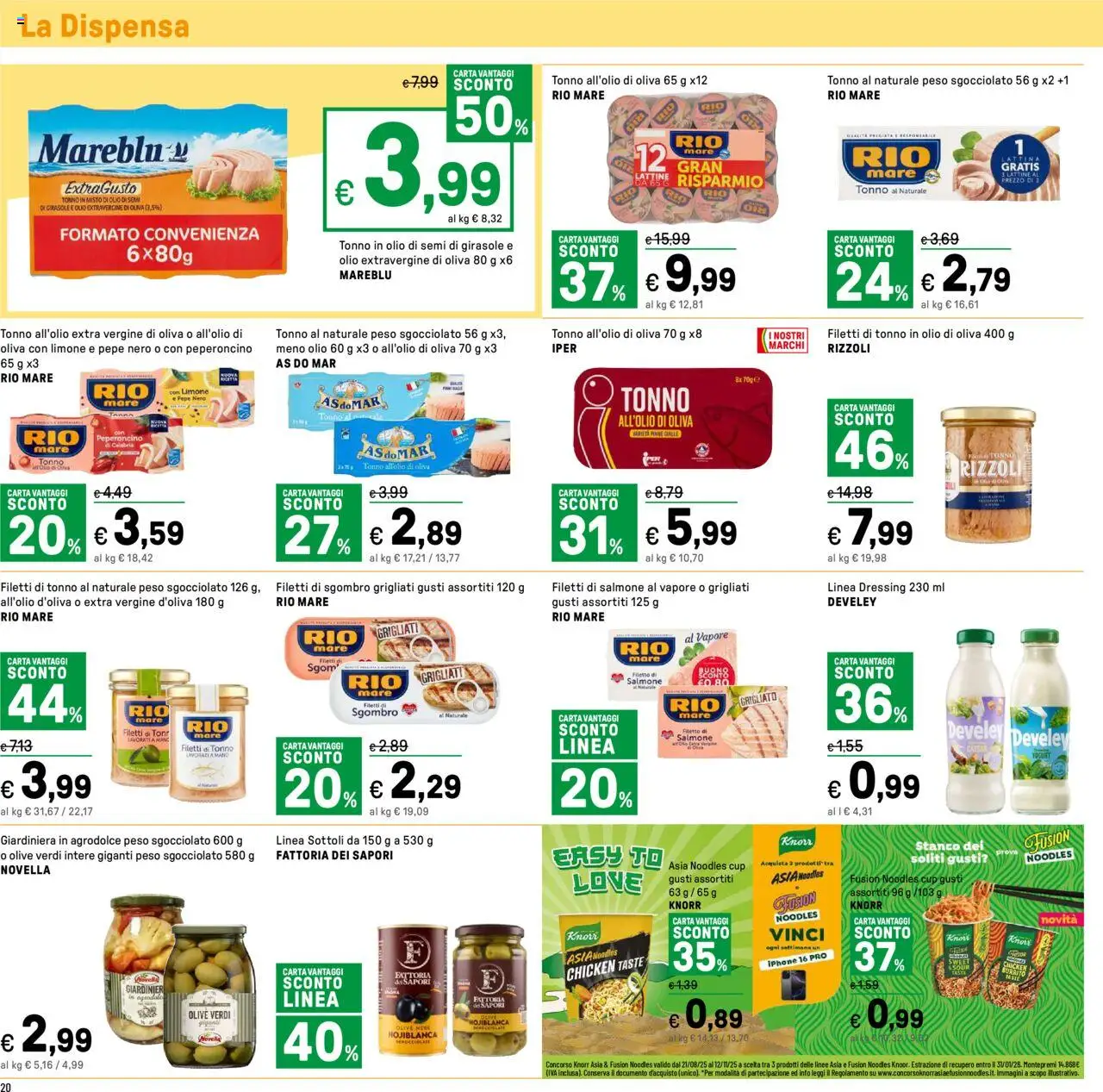 Volantino Iper del 12.09.2025 | Pagina: 22 | Prodotti: Iphone, Salmone, Olio, Tonno