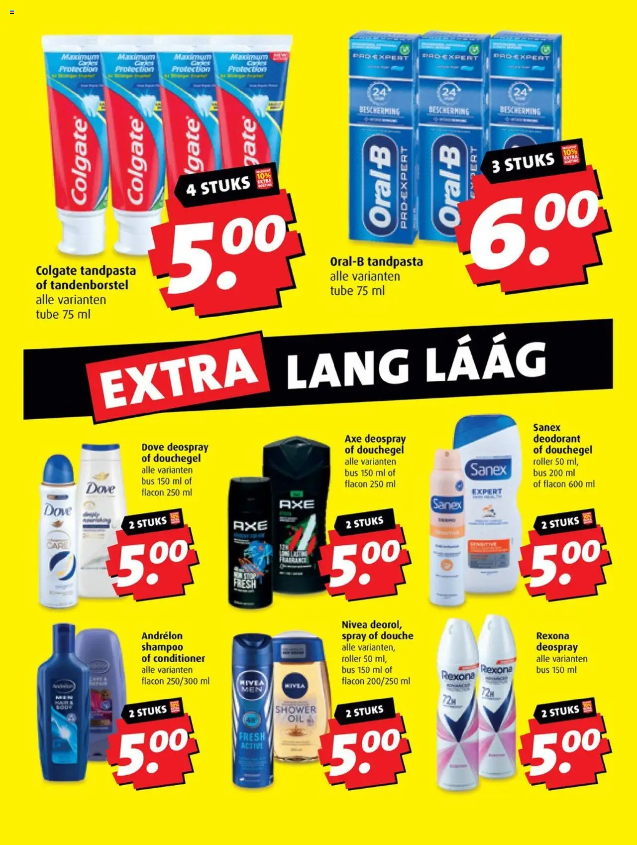  | Pagina: 28 | Producten: Deodorant, Tandpasta, Gel, Shampoo