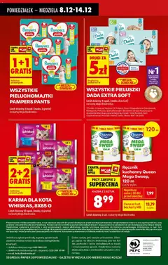 Pogląd oferty "WSZYSTKIE PIELUCHOMAJTKI PAMPERS PANTS, Pieluchomajtki Pampers Pants" - ważna od 08.12.2025 | Strona: 93