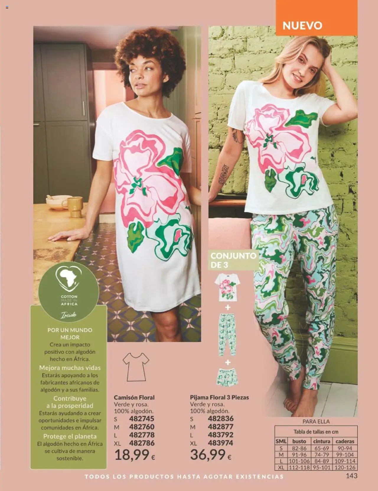Catálogo AVON campaña 7 │ válido desde el 01.07.2025 | Página: 143 | Productos: Pijama, Camisón