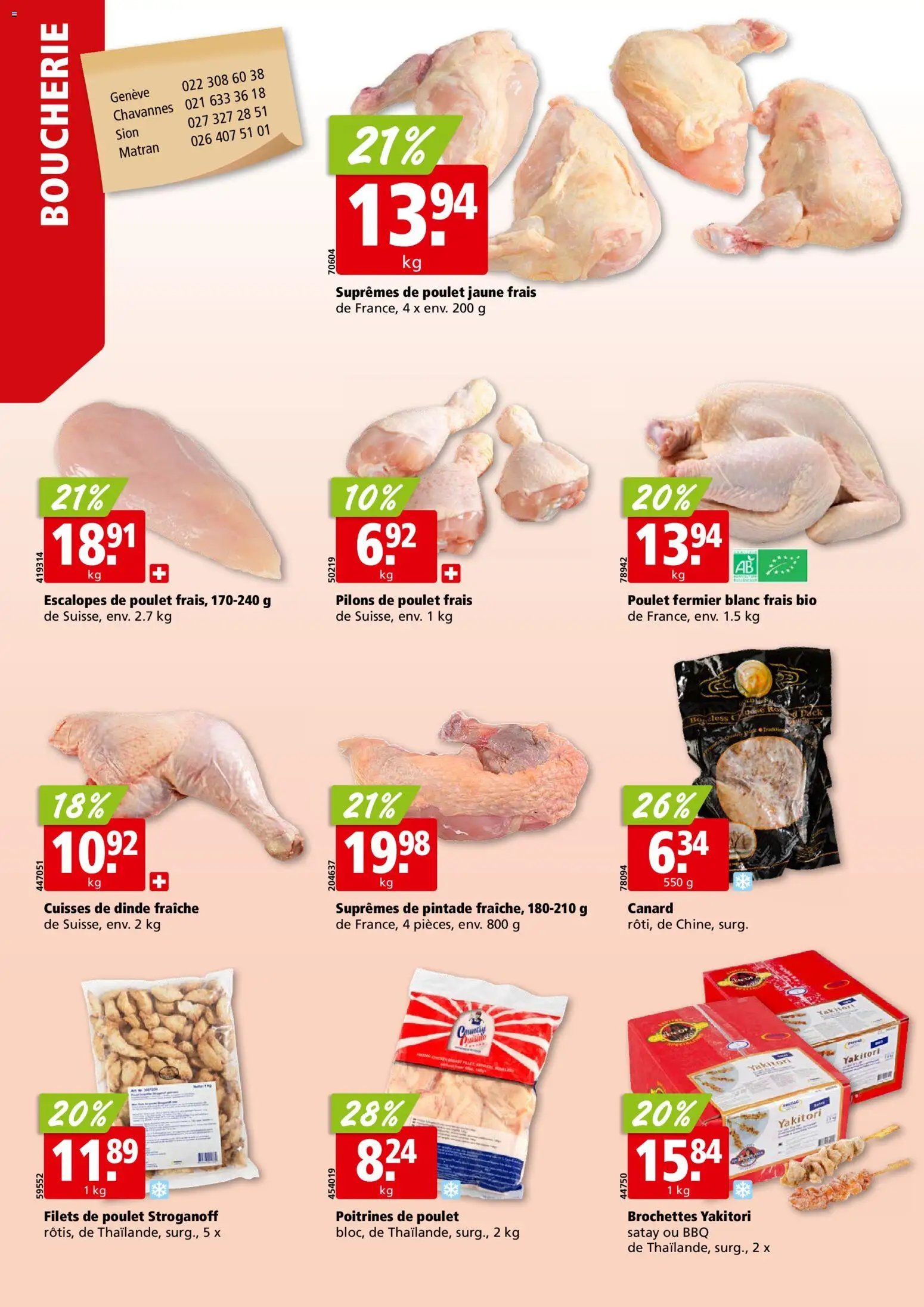 Aligro Aktionen Chavannes, Matran, Genève, Sion – gültig ab 16.02.2026 | Seite: 6