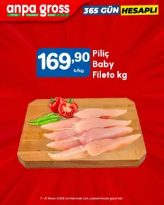 07.04.2026 tarihinden itibaren geçerli olan Anpa Gross kataloğu önizlemesi