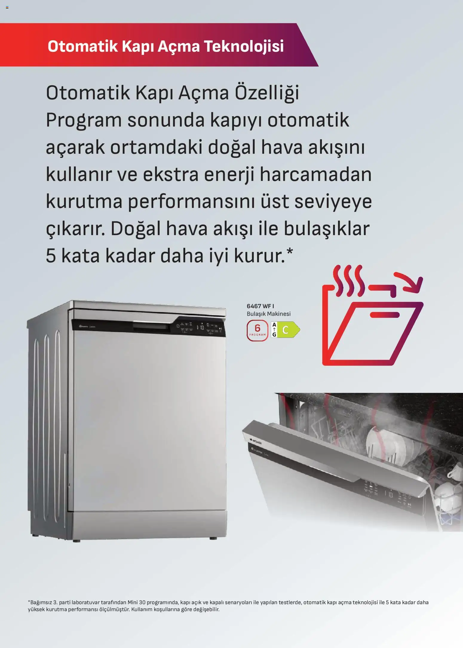 Arçelik Katalog - 01.02.2026 tarihinden itibaren geçerlidir | Sayfa: 30 | Ürünler: Bulaşık makinesi