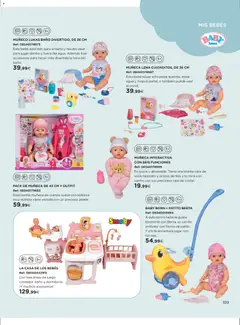 Vista previa El Corte Inglés ofertas válido desde el 27.10.2025 | Página: 199 | Productos: Té, Muñeca, Baño