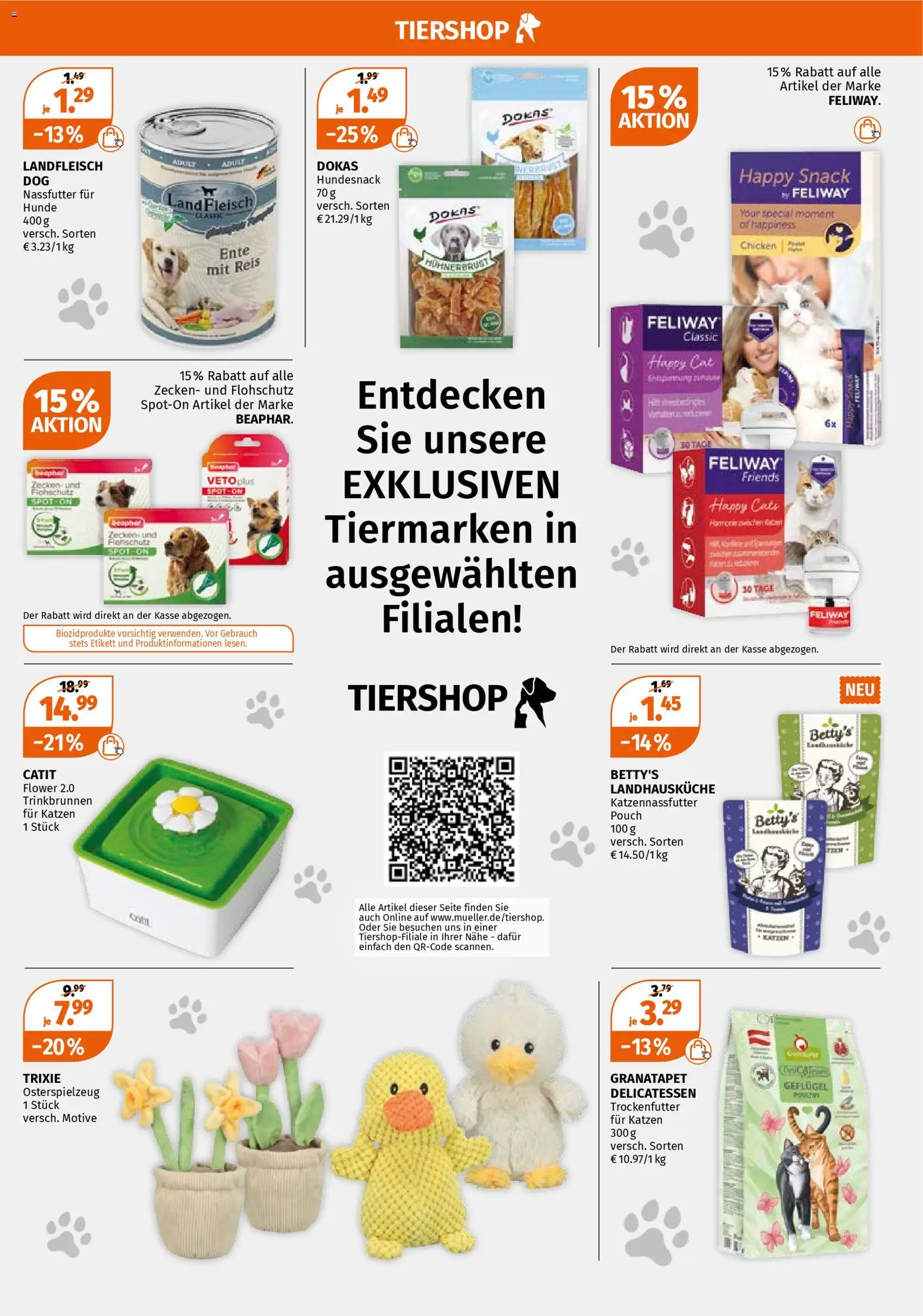 Müller Prospekt 	 – gültig ab 23.03.2026 | Seite: 24 | Produkte: Reis, Fleisch, Ente