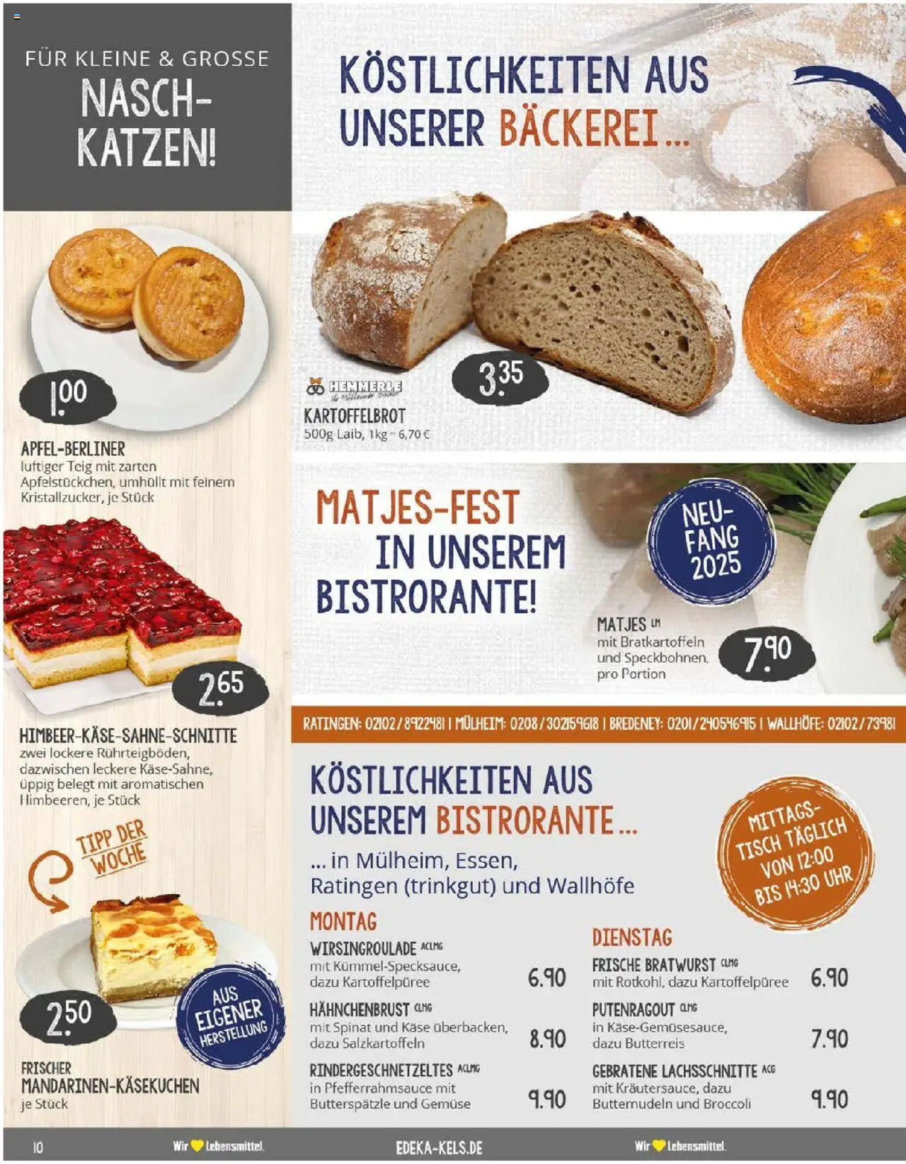Edeka prospekt Ratingen-Hösel	 - gültig ab dem 29.06.2025 | Seite: 10 | Produkte: Käse, Tisch, Gemüse, Hahnchenbrust