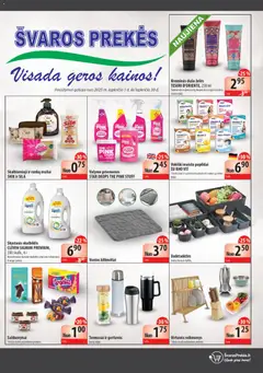 Švaros Prekés leidinys galioja nuo 01.11.2025