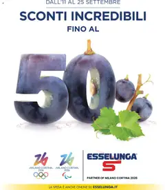 Anteprima del volantino Esselunga S Verona catalogo valido a partire dal 11.09.2025