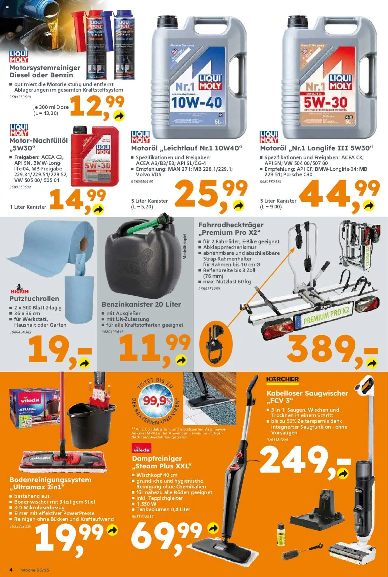 Globus Baumarkt Prospekt 	 - gültig ab dem 25.08.2025 | Seite: 4
