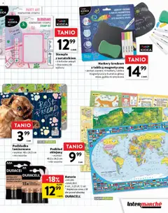 Intermarche Gazetka - Artykuły szkolne od 24.07.2025 | Strona: 9 | Produkty: Magnetic, Baterie, Gąbka