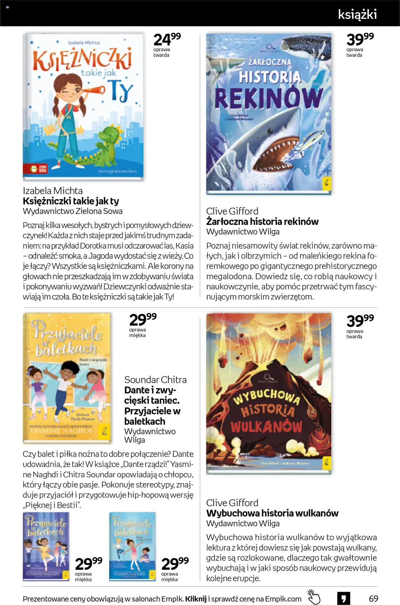 Empik promocje - Tom kultury Książki od 15.10.2025 | Strona: 69 | Produkty: Książki