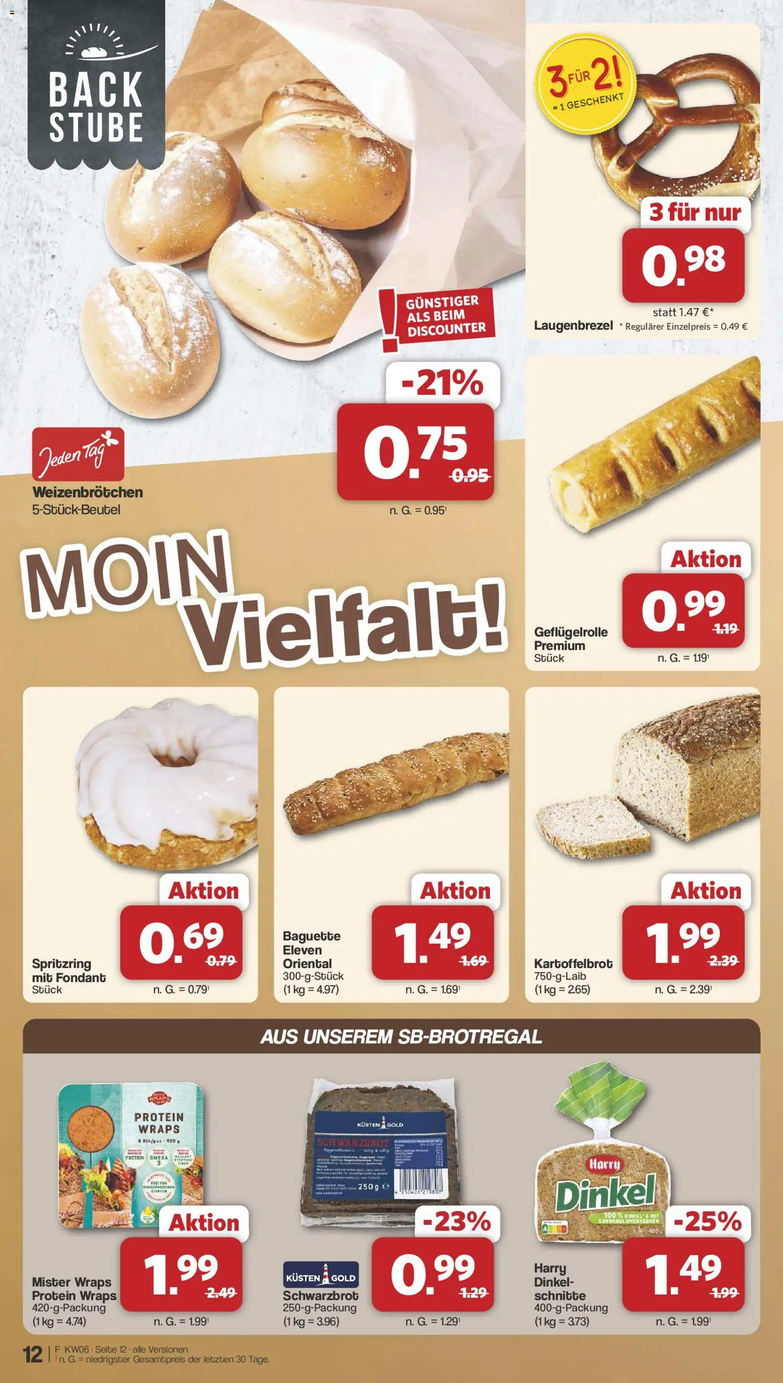 Famila Nordwest Prospekt 	 – gültig ab 02.02.2026 | Seite: 12 | Produkte: Baguette