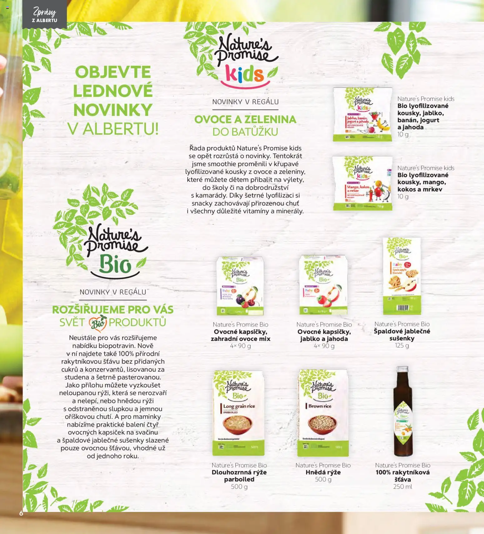 Albert magazín od 01.01.2026 | Strana: 6 | Produkty: Ovoce, Rýže, Kokos, Sušenky